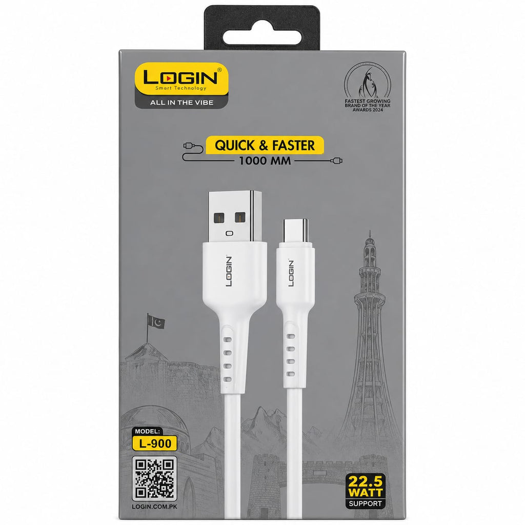 LOGIN L-900 Type-C to USB Cable (1000mm)