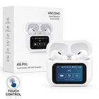A9 Pro Touch Screen ANC/ENC Earbuds