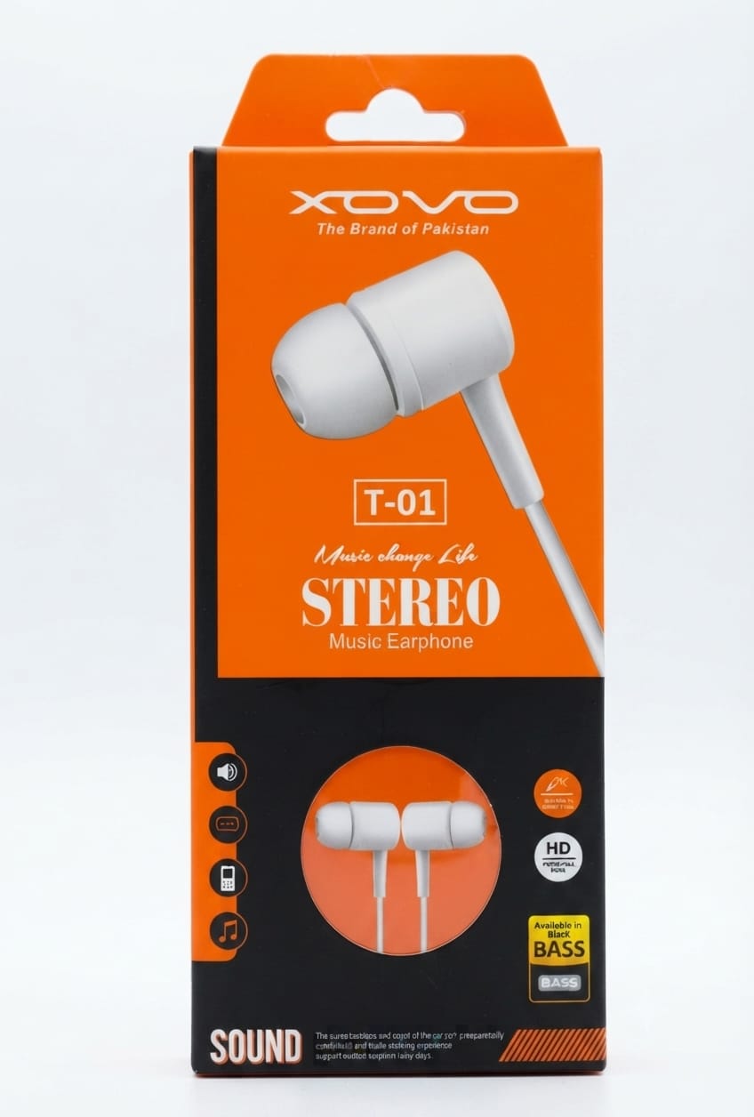 High Bass Stereo Wired Earphones with Mic – 6D In-Ear Headphones