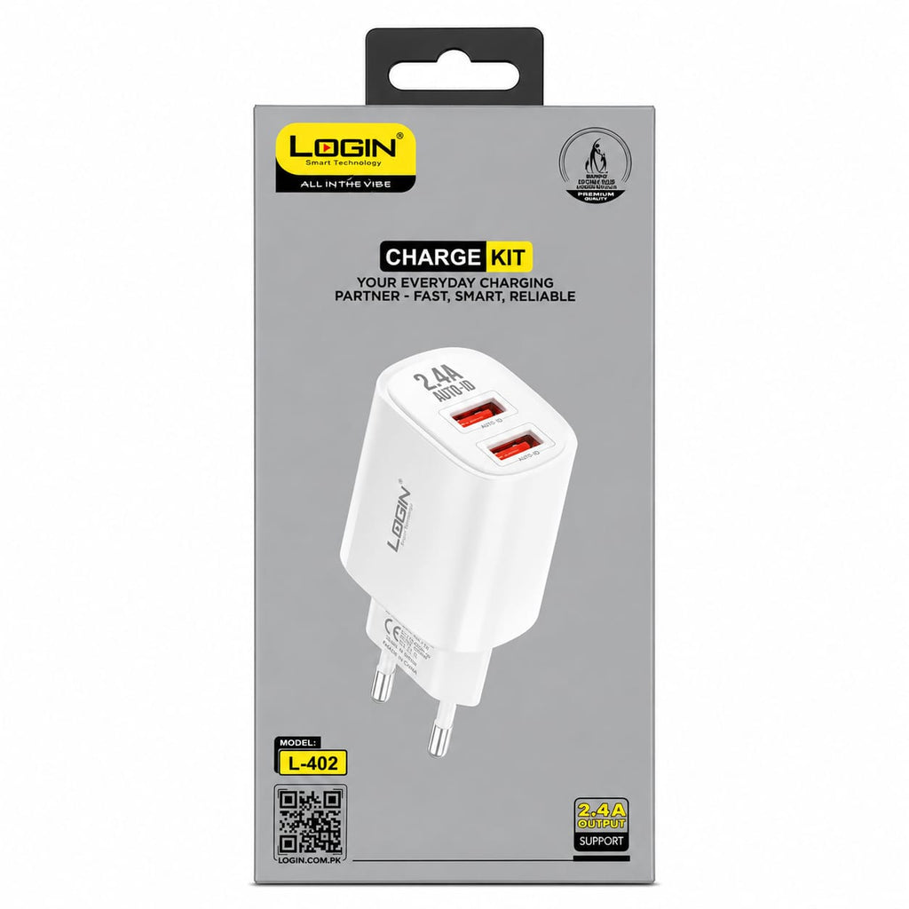 LOGIN L-402 Charging Kit (Micro & Type-C)